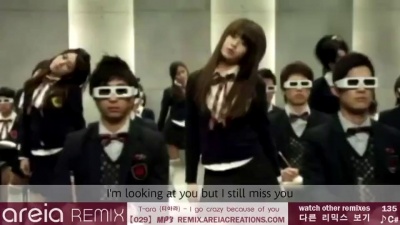 T-ara - I Go Crazy Because Of You (Areia Remix)