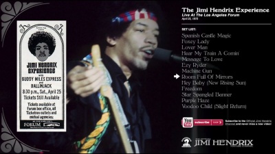 Jimi Hendrix - Room Full Of Mirrors (LA Forum 1970)