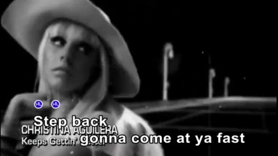 Christina Aguilera - Keeps Getting Better (KTV版)
