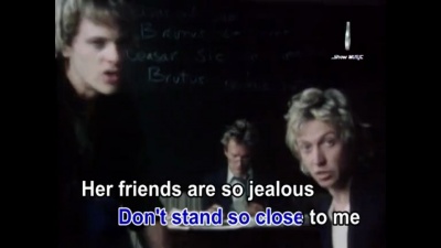 The Police - Don't Stand So Close To Me (KTV版)