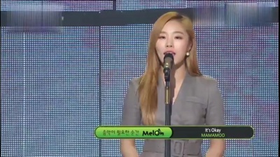 MAMAMOO - 没关系 - 音乐中心 现场版 16/04/16