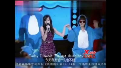 Megan Nicole - The lazy song（天天向上现场版）
