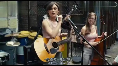Keira Knightley(凯拉·奈特莉) - Coming Up Roses 电影< Begin Again >片段
