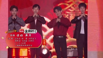 汪苏泷、胡夏、JA符龙飞、周默涵、马剑越、刘思纤、L.I.K.E、小猪佩奇 - 你好，新年