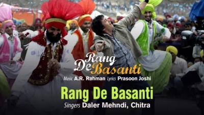 A. R. Rahman、K. S. Chithra、Daler Mehndi - Rang De Basanti
