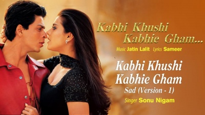Sonu Nigam、Jatin-Lalit - Kabhi Khushi Kabhie Gham