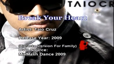 Taio Cruz - break your heart