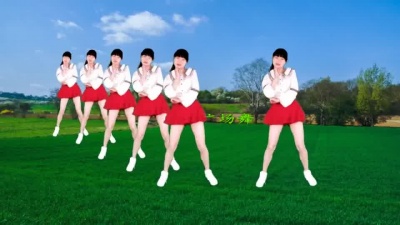 健身广场舞 - 益馨广场舞《九妹》经典的老歌，动感的32步，简简单单更欢乐