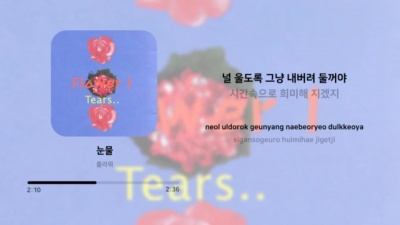 Flower - 눈물