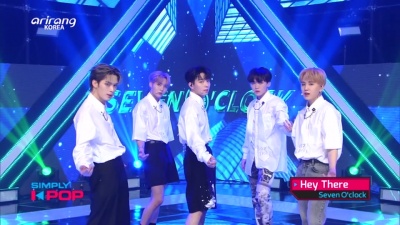 阿尔法小分队 - 【Seven O'clock】Hey There，Simply K Pop 舞台（200911）