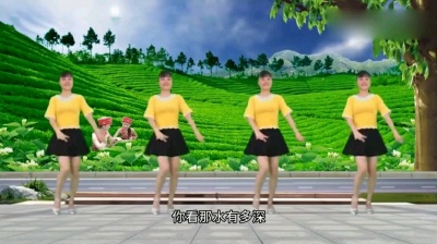 张有中 - 《等着你》水兵舞版演唱：红蔷薇，