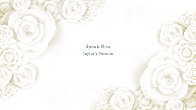 Taylor Swift - Speak Now (Taylor's Version)