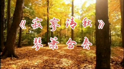 人海茫茫 - 巫娜古琴曲《寂寥清秋》，独步清秋，思念悠悠，叹人生几许光阴！