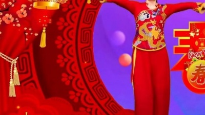 广场舞 - 正月十九《开门红》《好运来》《红红吉祥年》把咱的秧歌扭起来