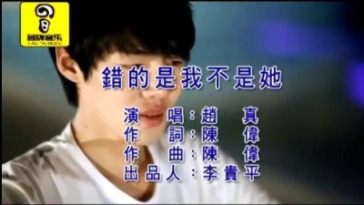 赵真 - 错的是我不是她