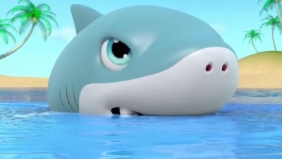 BiteClub - 漢堡快跑！大鯊魚來了！ | 美食小當家 | Baby Shark | 動畫 | 卡通 | Animation for Kids | BabyBus | 寶寶巴士