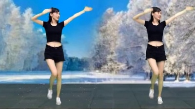 欢乐舞蹈教学 - 广场舞《夜色》DJ版，欢快节奏，让我们一起嗨嗨嗨