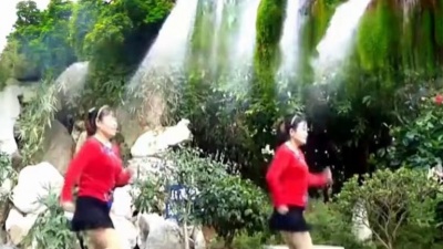 一起快乐舞蹈吧 - 广场舞《乖乖乖》姐妹3人爱跳舞 32步步子舞
