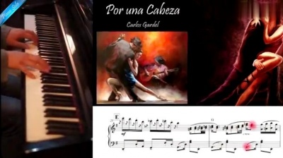 金属人 - 超级好听！Por una cabeza 钢琴曲《一步之遥》