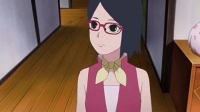 苍口小梨涡 - #火影忍者 #博人传 佐良娜穿水手服也太好看了吧