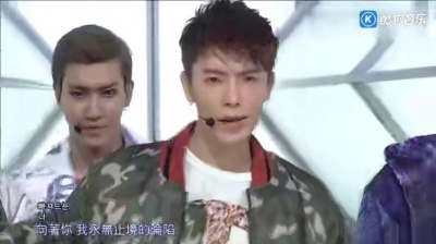 Super Junior-M - Break Down - SBS人气歌谣 现场版 中文字幕 13/02/03(王 汝亘)