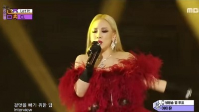 吸桑 - CL新歌《Let It》10.30打歌舞台今日是红裙女王 #CL #舞台