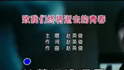 赵英俊 - 致我们终将逝去的青春