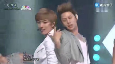 SUPER JUNIOR - 美人啊(Bonamana) SBS人气歌谣 现场版 中韩字幕 10/06/20 （诠释爱）