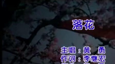 黄勇 - 落花