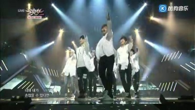 BTS(防弹少年团) - 仅一天  KBS音乐银行现场版 14/04/11