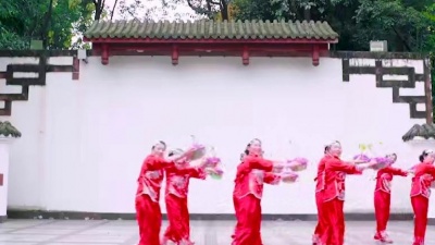 一起快乐舞蹈吧 - 跳吧出品 广场舞教学大全东润社区舞蹈队《大红枣》跳吧广场舞