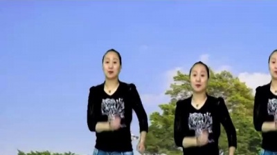 广场舞宝典 - 青春时尚现代舞《其实我的心没走》动感情歌 歌美舞嗨 太好看了