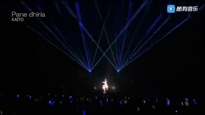 VOCALOID家族 - Pane Dhiria 大感谢祭KAITO出场曲目 现场版 中日字幕