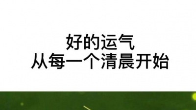 玲 - 好的运气从每一个清晨是开始