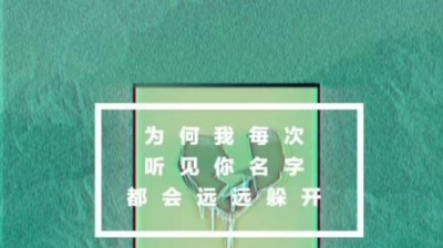 徐真真 - 为何我每次听见你名字都会远远躲开