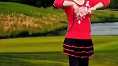 追梦玉儿代玉广场舞 - 零基础秧歌舞《美观》抬抬脚走走步，简单几个动作，一看就懂