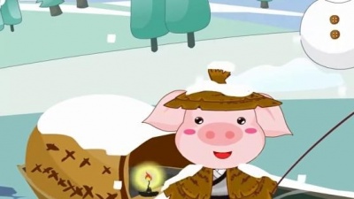 网趣宝贝 - 宝宝诗词儿歌 江雪