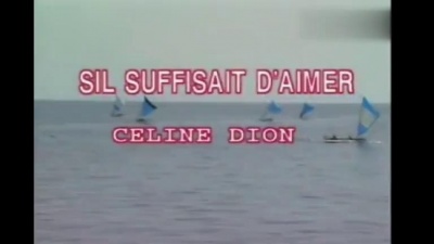 Céline Dion - S'il Suffisait D'Aimer(live版)