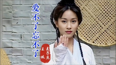 小王音乐辑 - 麦子杰《爱不了忘不了》，97年《雪花神剑》主题曲，满屏的渣男