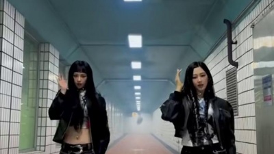 韩流小天使 - KARINA、GISELLE《Armageddon》challenge