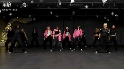 你好我的女神 - aespa《Pink Hoodie》练习室