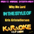 Ameritz Karaoke Entertainment - Why Me Lord