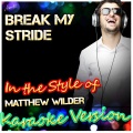 Ameritz - Karaoke - Break My Stride