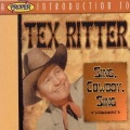 Tex Ritter - The Hills Of Old Wyomin'