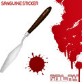 Goldy - Sanguine Sticker (Explicit)