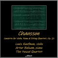 Louis Kaufman、Artur Balsam、The Pascal Quartet - Concerto for Violin, Piano & String Quartet in D Major, Op. 21: III. Grave