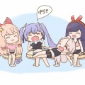 向晚Ava、贝拉Bella、嘉然Diana、隳 - 吉祥三宝