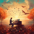 Relaxing Music Oasis、Soft Piano、Study Radiance - Reviewing the Blossom’s Curve