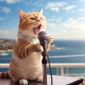 Echo of Light、Sea Waves Sounds、The Cat Relaxer - Vibrant Fur Peace