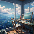 Supernatural Brainwave Power、Beach Sounds、Study Sounds - Tranquil Wave Learning